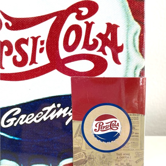 Pepsi Cola Backlit Canvas Wrapped Christmas Picture ~ BN In Original Wrapping - Picture 3 of 7